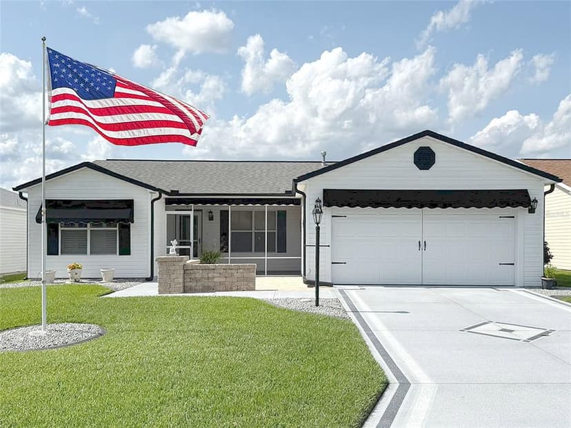 Start living your best life in The Villages, Florida, the largest 55+ community in the country! This charming ranch-style home is designed for comfort and convenience